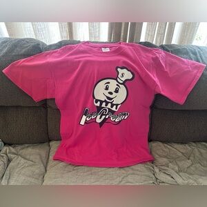 Billionaire Boys Club - ICE CREAM - "Muffin Cone" graphic t-shirt in fuchsia